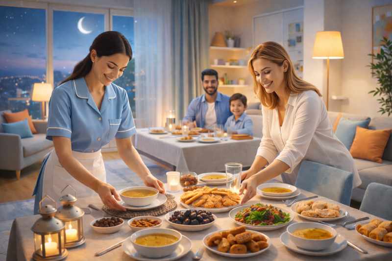 Huzurlu Bir Ramazan’ın Sırrı: Ev Yardımcısı ile Zaman Yönetimi
